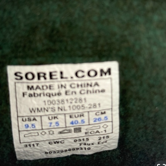 Sorel Women’s Caribou Boots Waterproof Size 9.5 Insulated Outdoors Winter - Picture 9 of 9